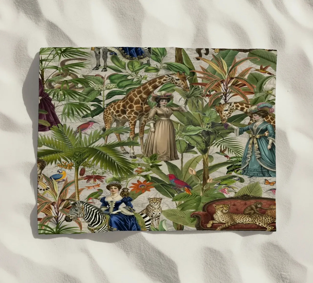 Sogni vittoriani in un regno tropicale telo mare da Andrea Haase Vintage World