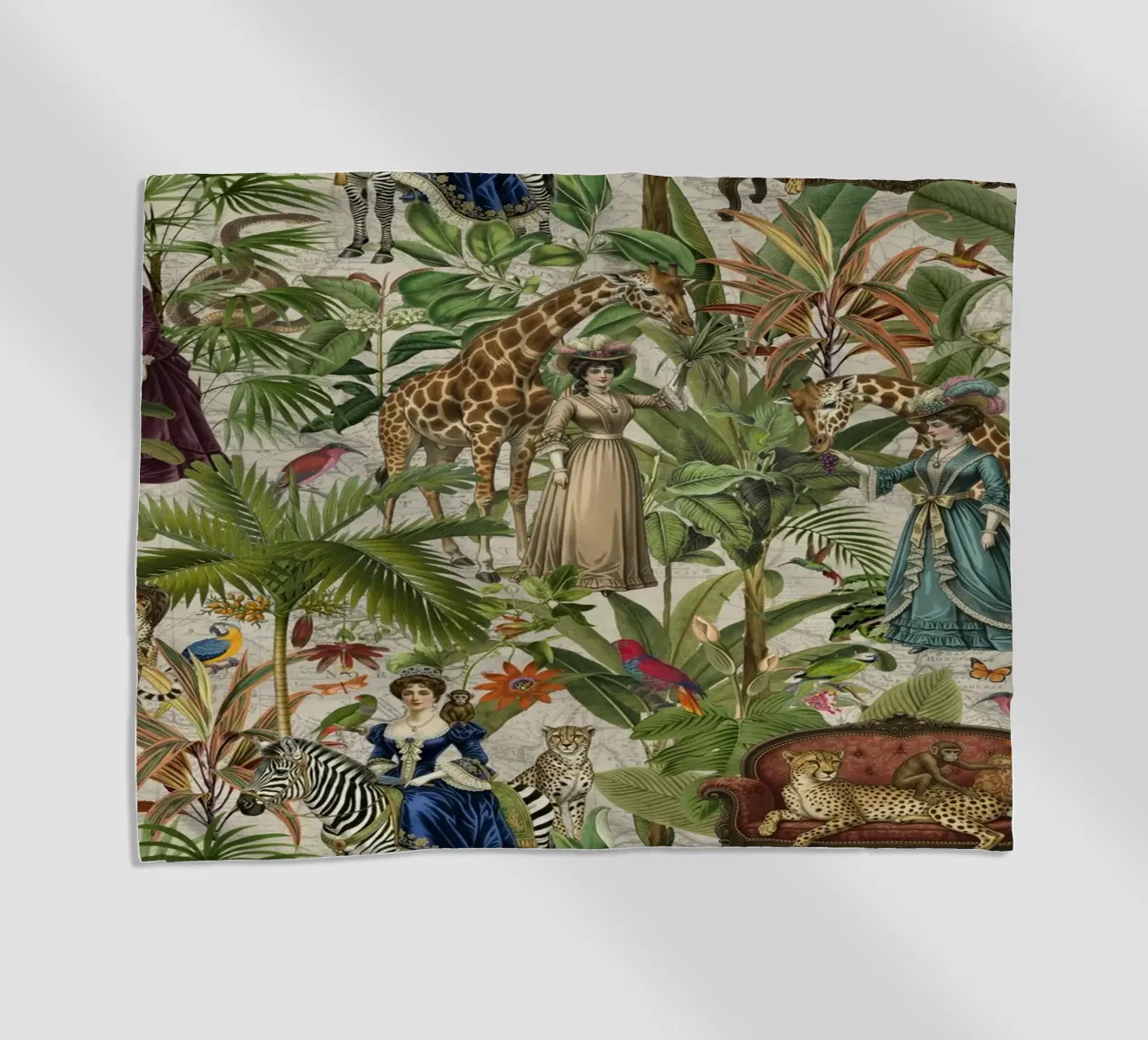 Sogni vittoriani in un regno tropicale telo mare da Andrea Haase Vintage World