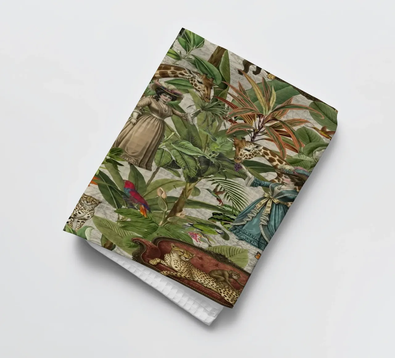 Sogni vittoriani in un regno tropicale canovaccio da cucina da Andrea Haase Vintage World