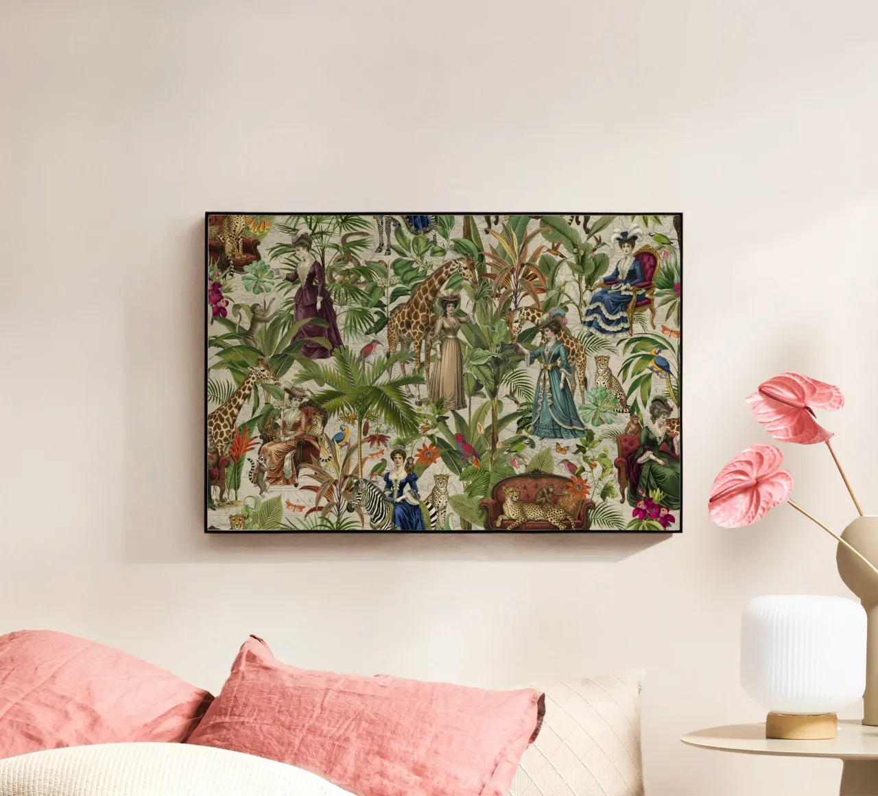 Sogni vittoriani in un regno tropicale plexiglass da Andrea Haase Vintage World