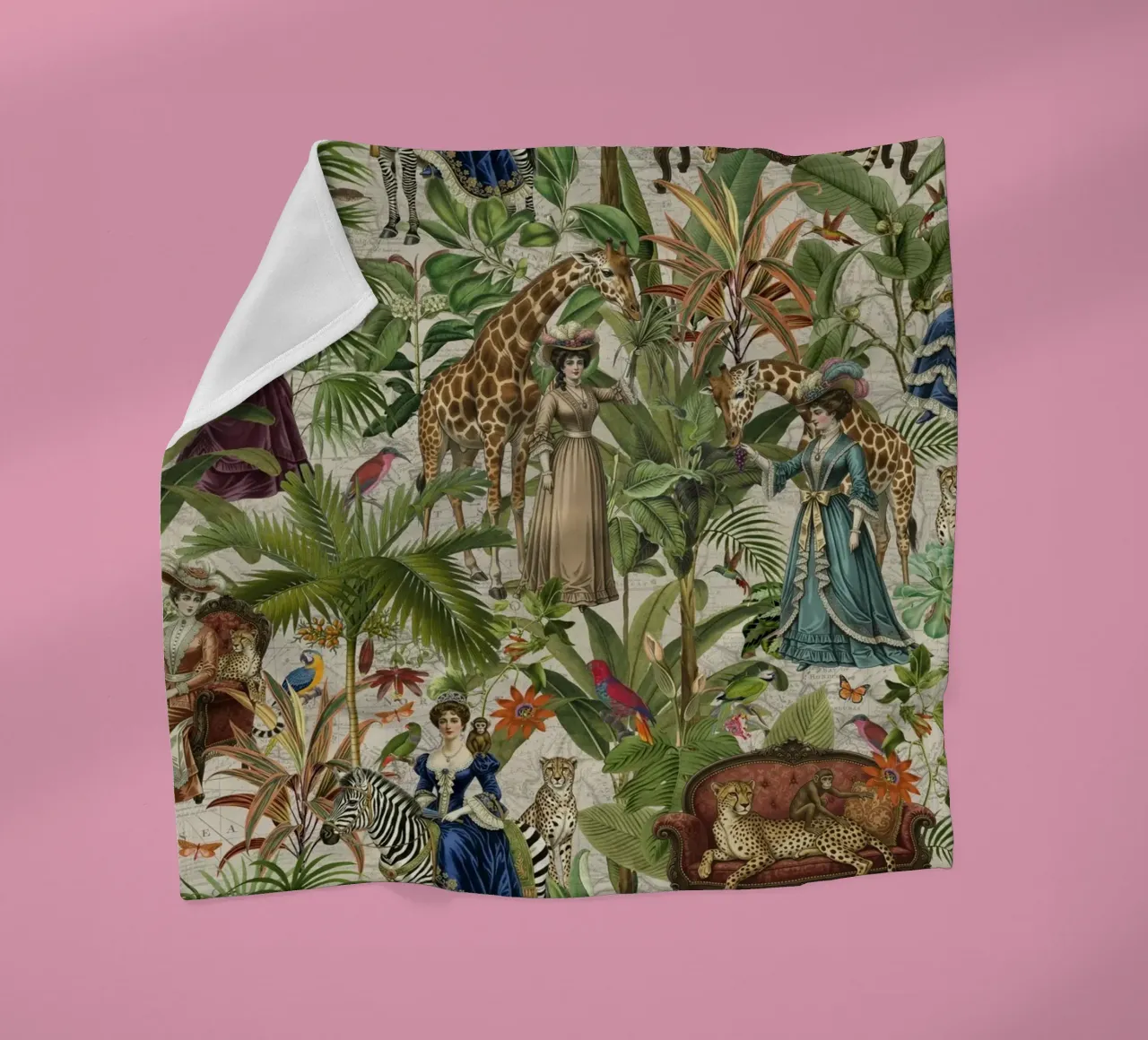 Sogni vittoriani in un regno tropicale coperta in pile da Andrea Haase Vintage World