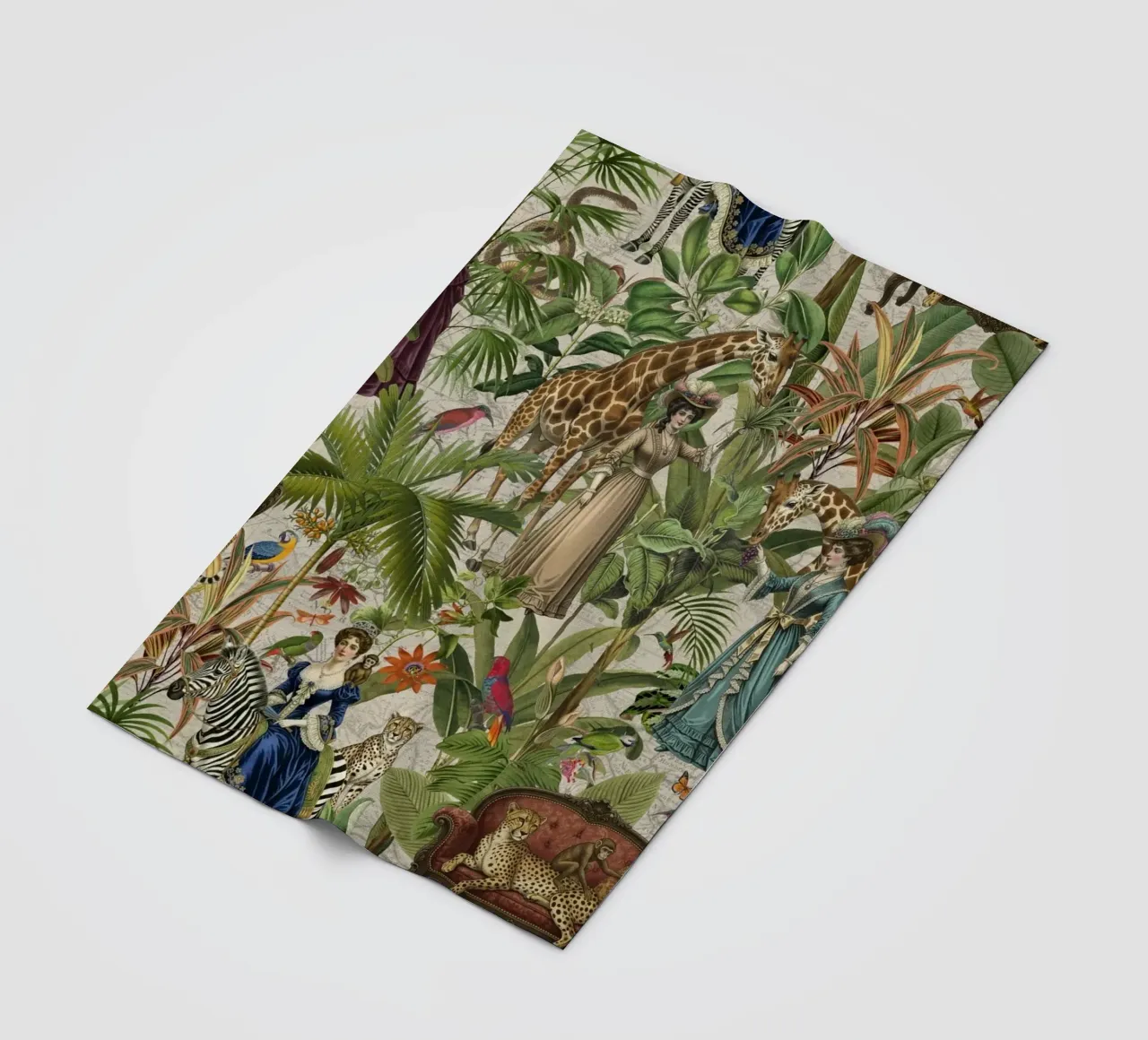 Sogni vittoriani in un regno tropicale coperta in pile da Andrea Haase Vintage World