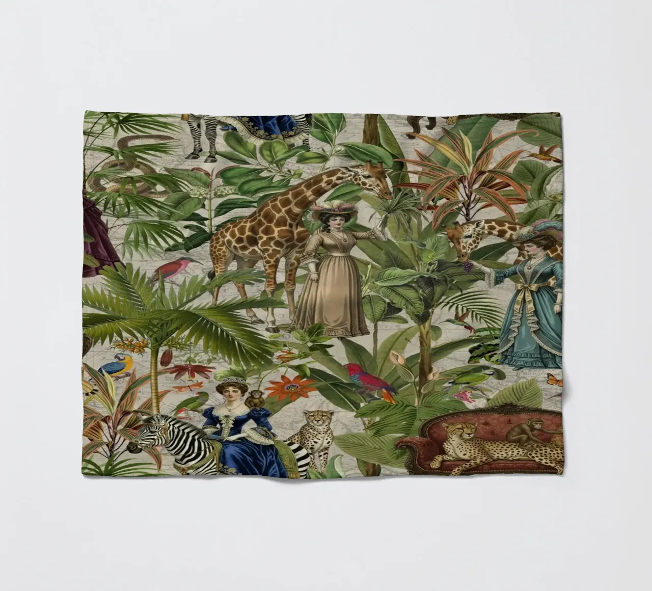 Sogni vittoriani in un regno tropicale coperta in pile da Andrea Haase Vintage World