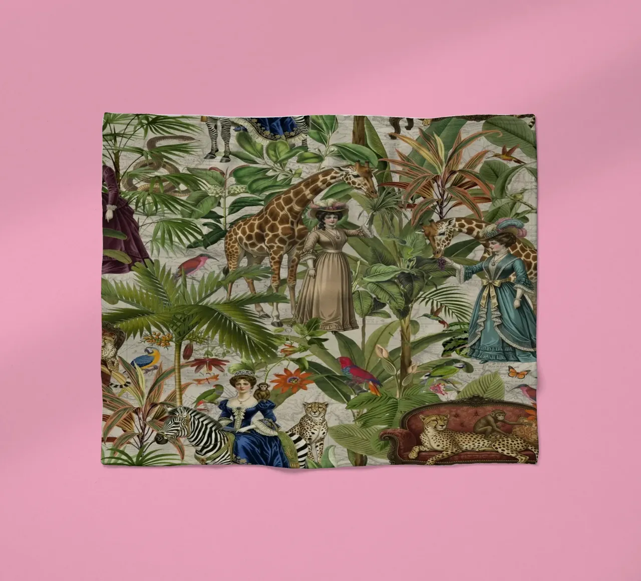 Sogni vittoriani in un regno tropicale coperta in pile da Andrea Haase Vintage World