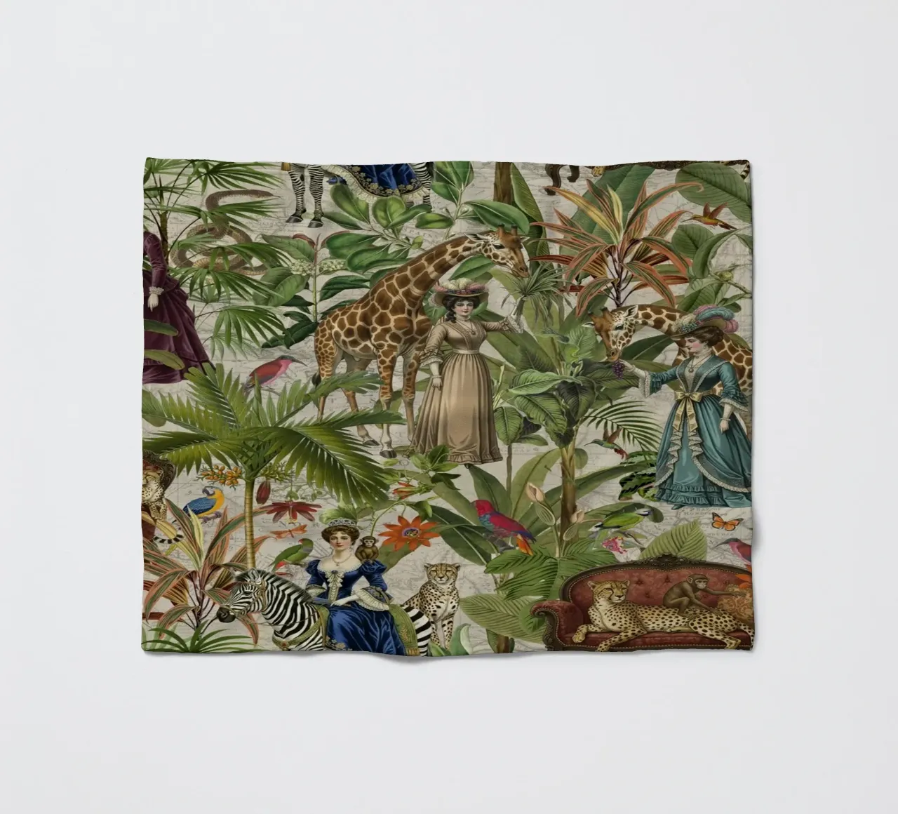 Sogni vittoriani in un regno tropicale coperta in pile da Andrea Haase Vintage World