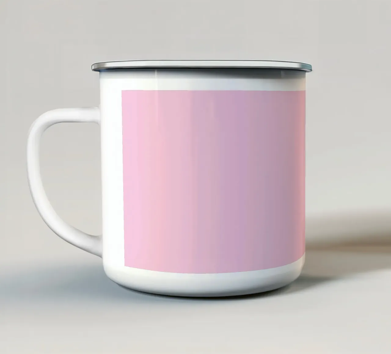 Rosa multicolore tazza in smalto da Bwiser