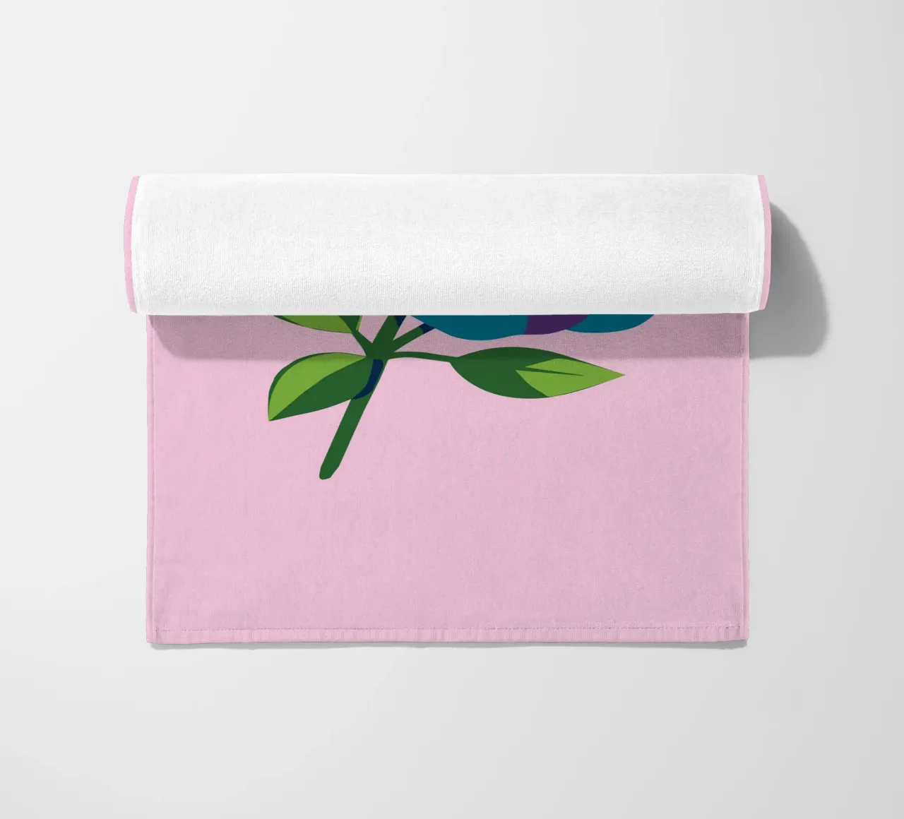 Rosa multicolore telo mare da Bwiser