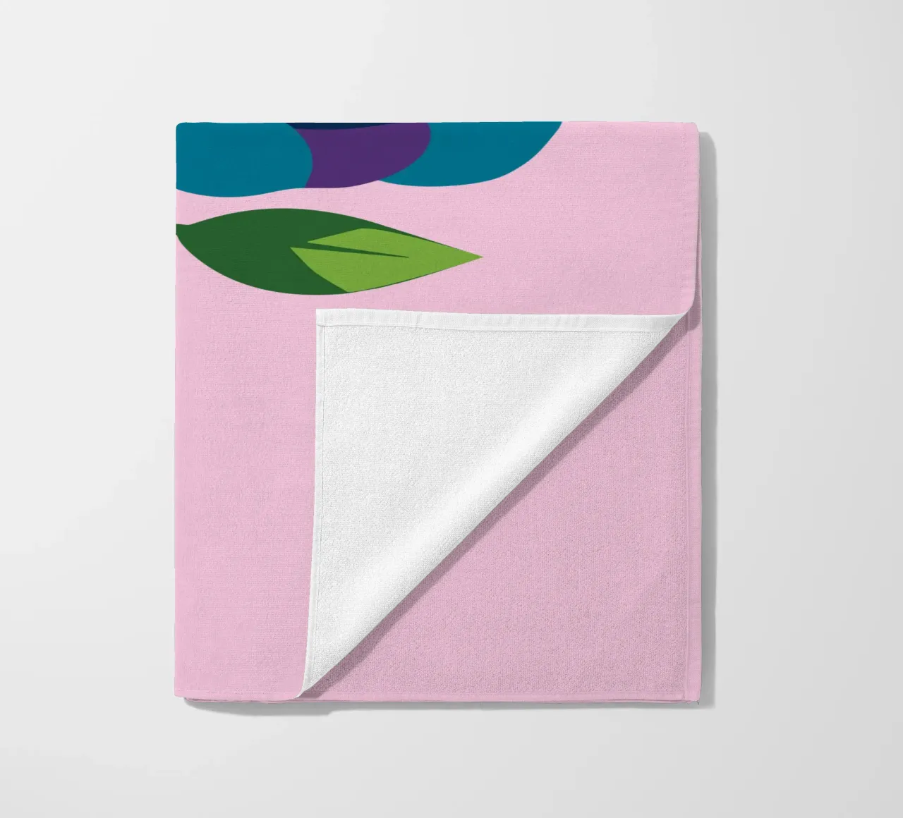 Rosa multicolore telo mare da Bwiser