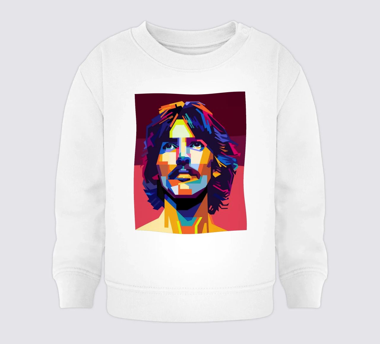 George Harrison Popart WPAP felpa neonato da KP Artwork