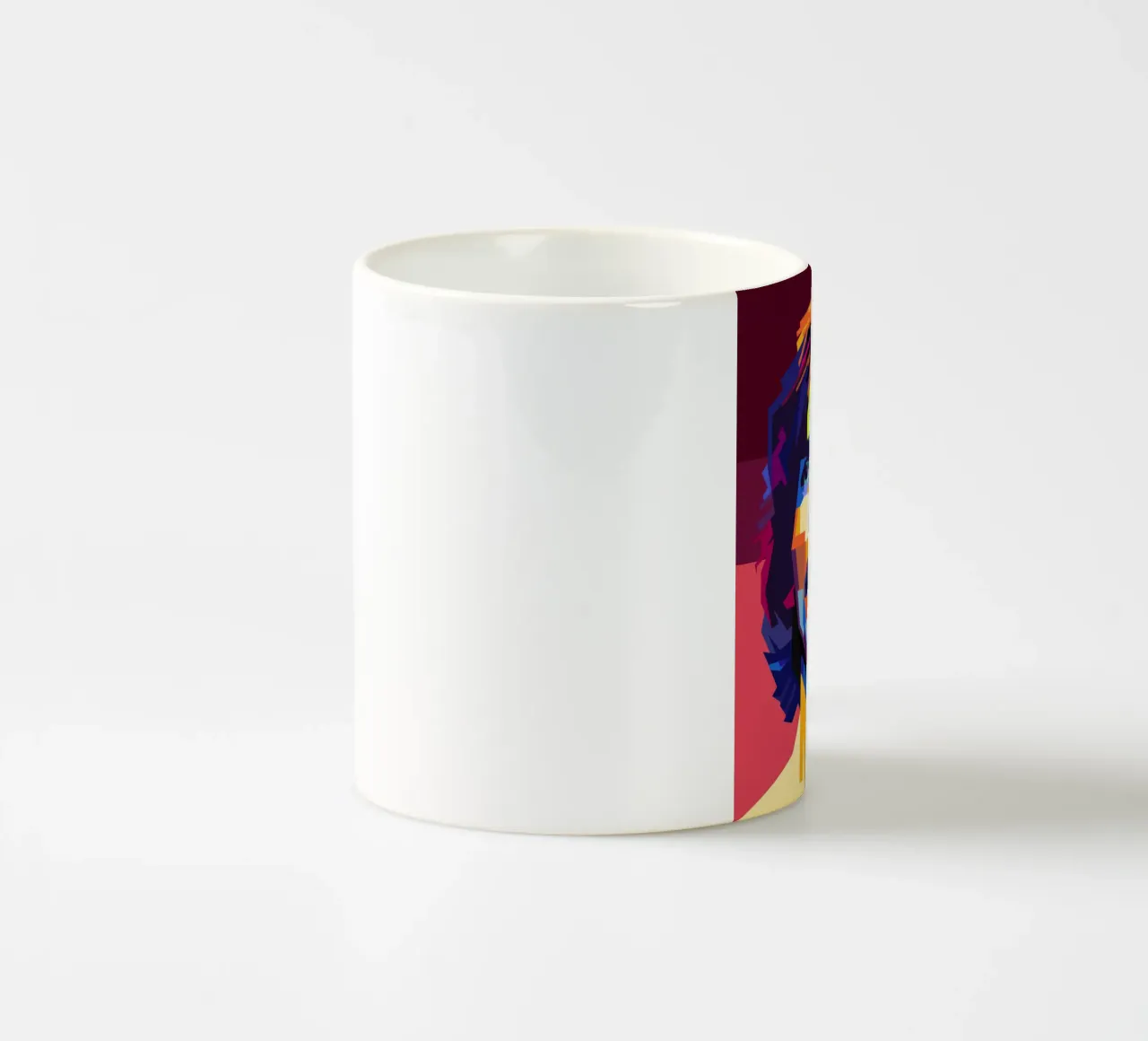 George Harrison Popart WPAP tazza in ceramica da KP Artwork