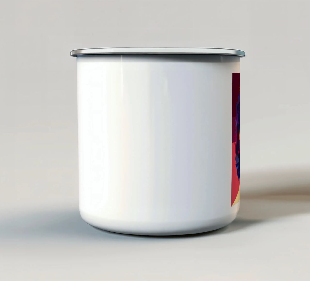 George Harrison Popart WPAP tazza in smalto da KP Artwork