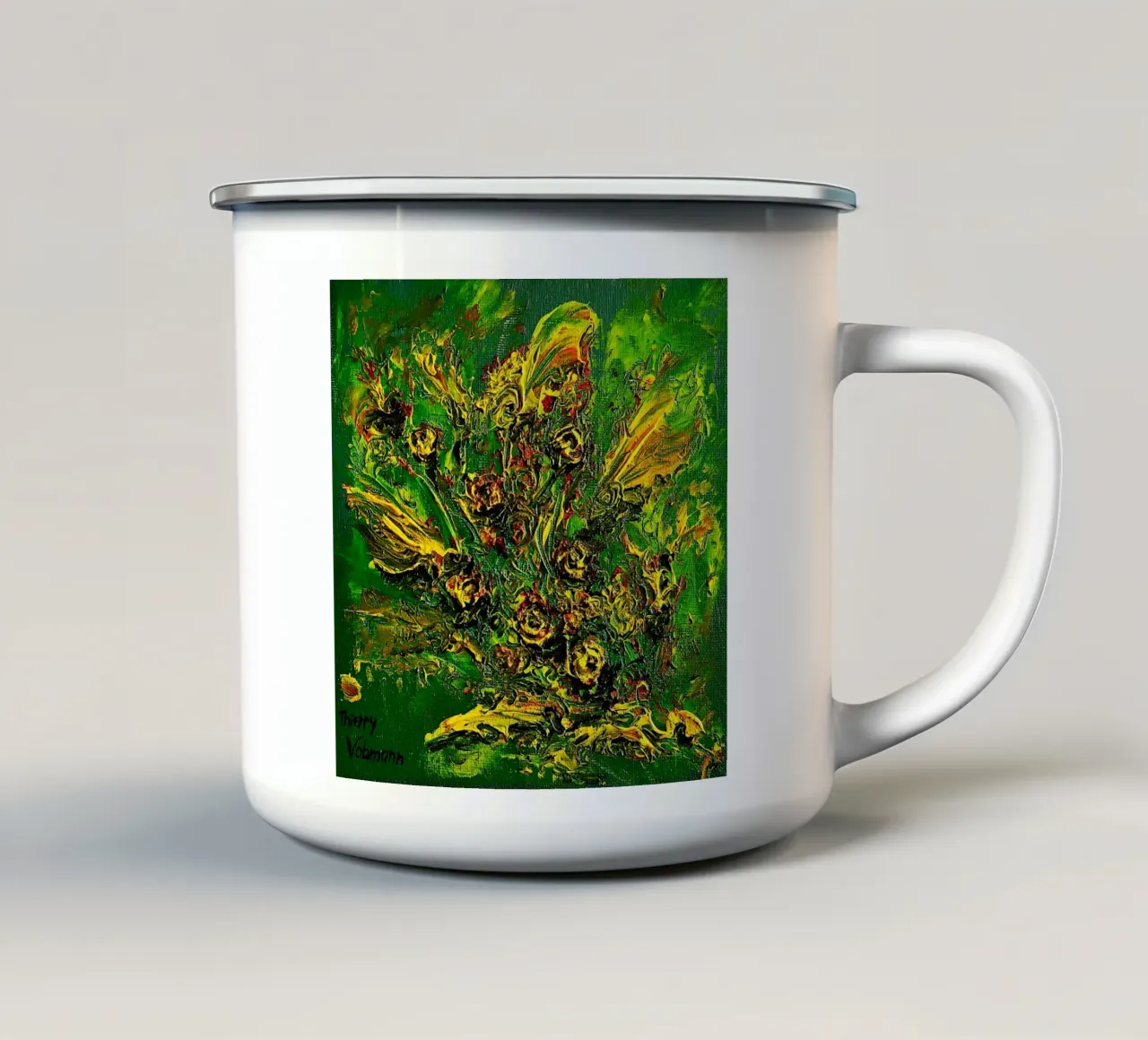 MINIATURE. tazza in smalto da Little treasures for your home