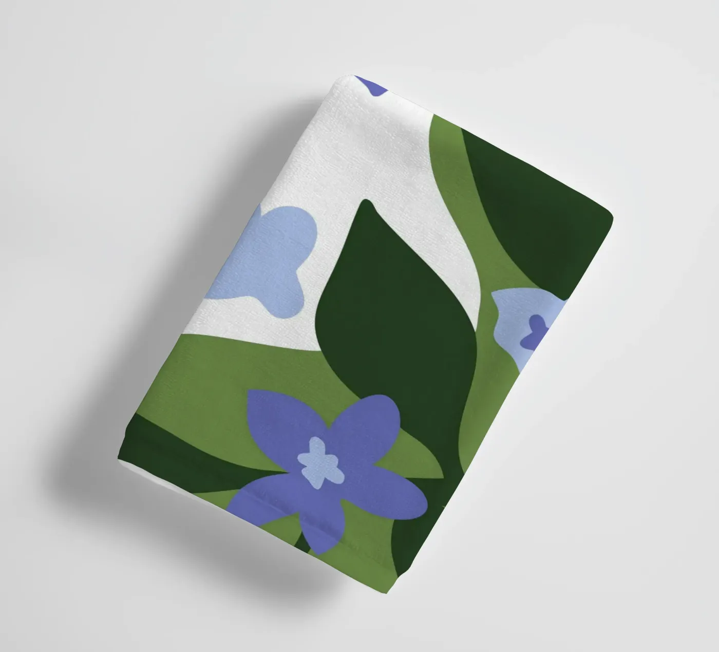 Blue Flower Pattern towel by SPECIAL FLOWER PATTERNS