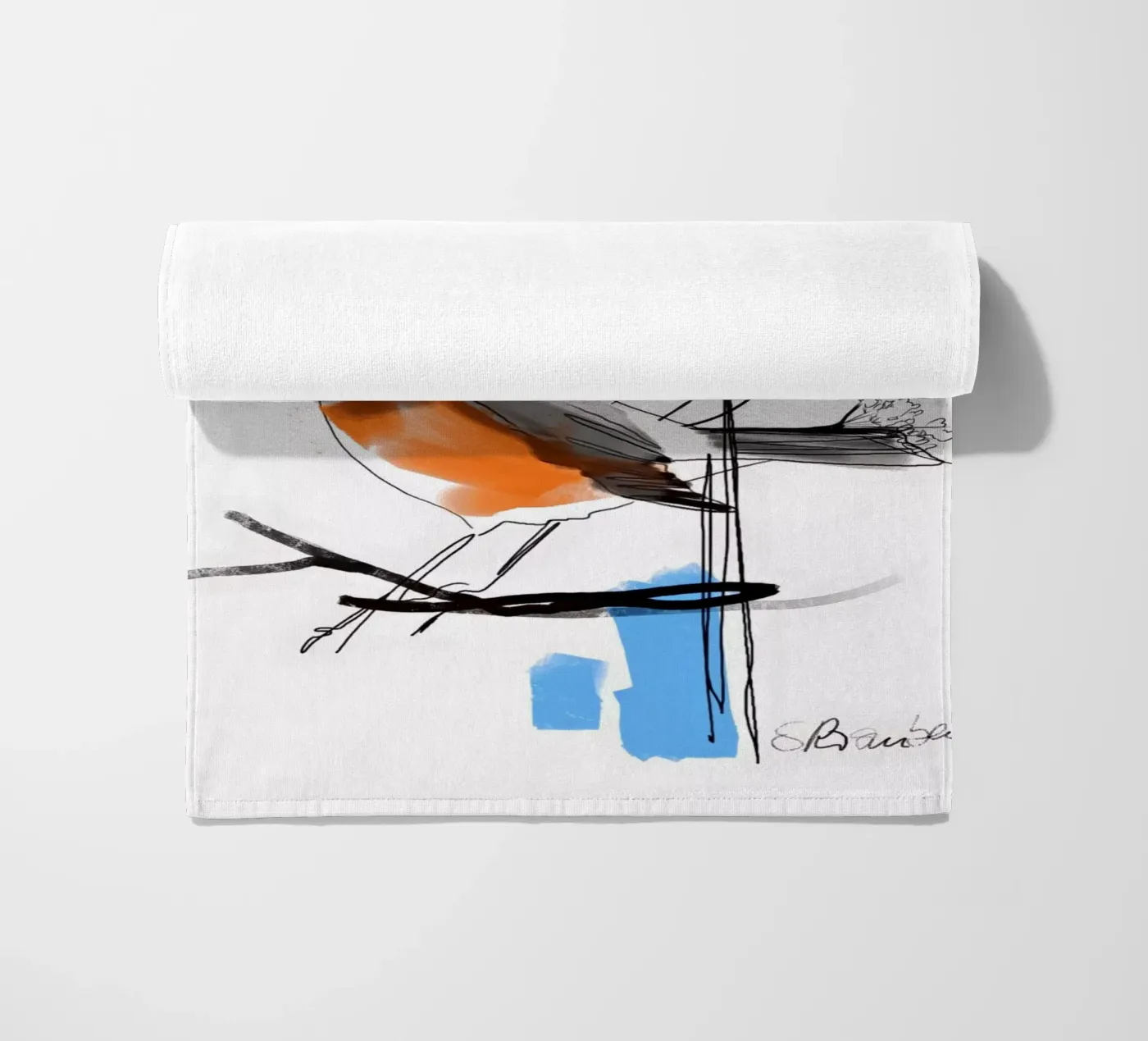 Uccellino telo mare da SaraRosenbaum