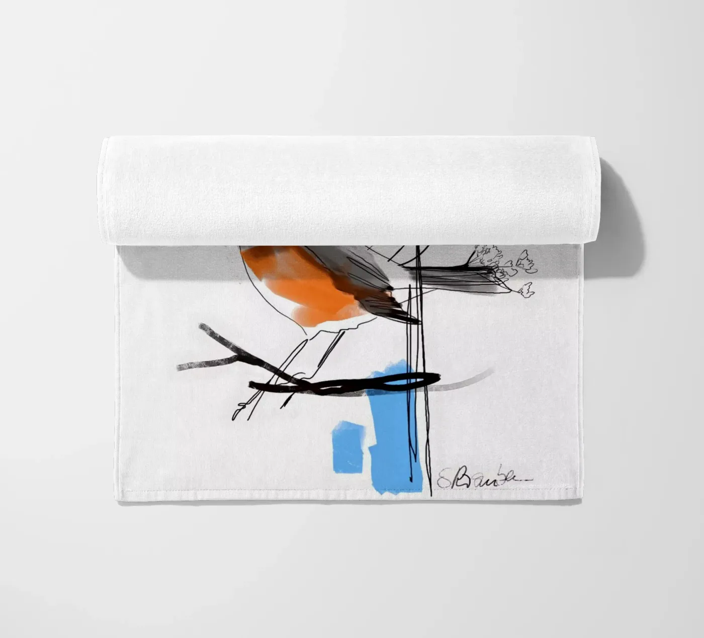 Uccellino telo mare da SaraRosenbaum