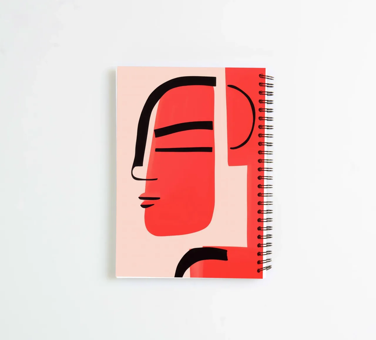 Deconstructed profile | On identity and perspective spiral notebook by Autofocus