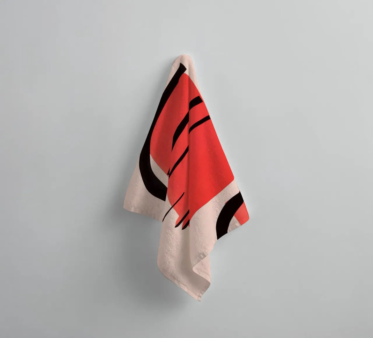 Deconstructed profile | Over identiteit en perspectief badhanddoek van Autofocus