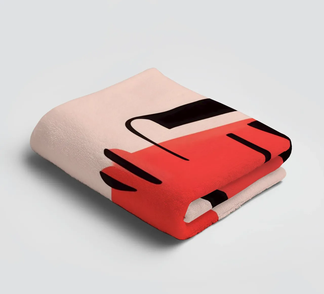 Deconstructed profile | Over identiteit en perspectief badhanddoek van Autofocus