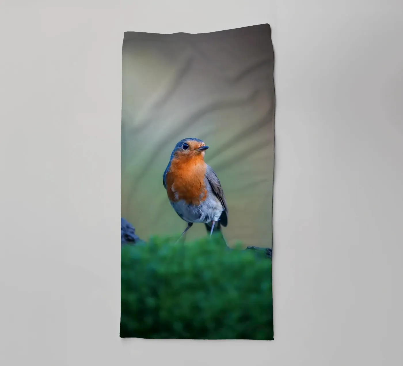 Robin towel by Tom's Wildlife