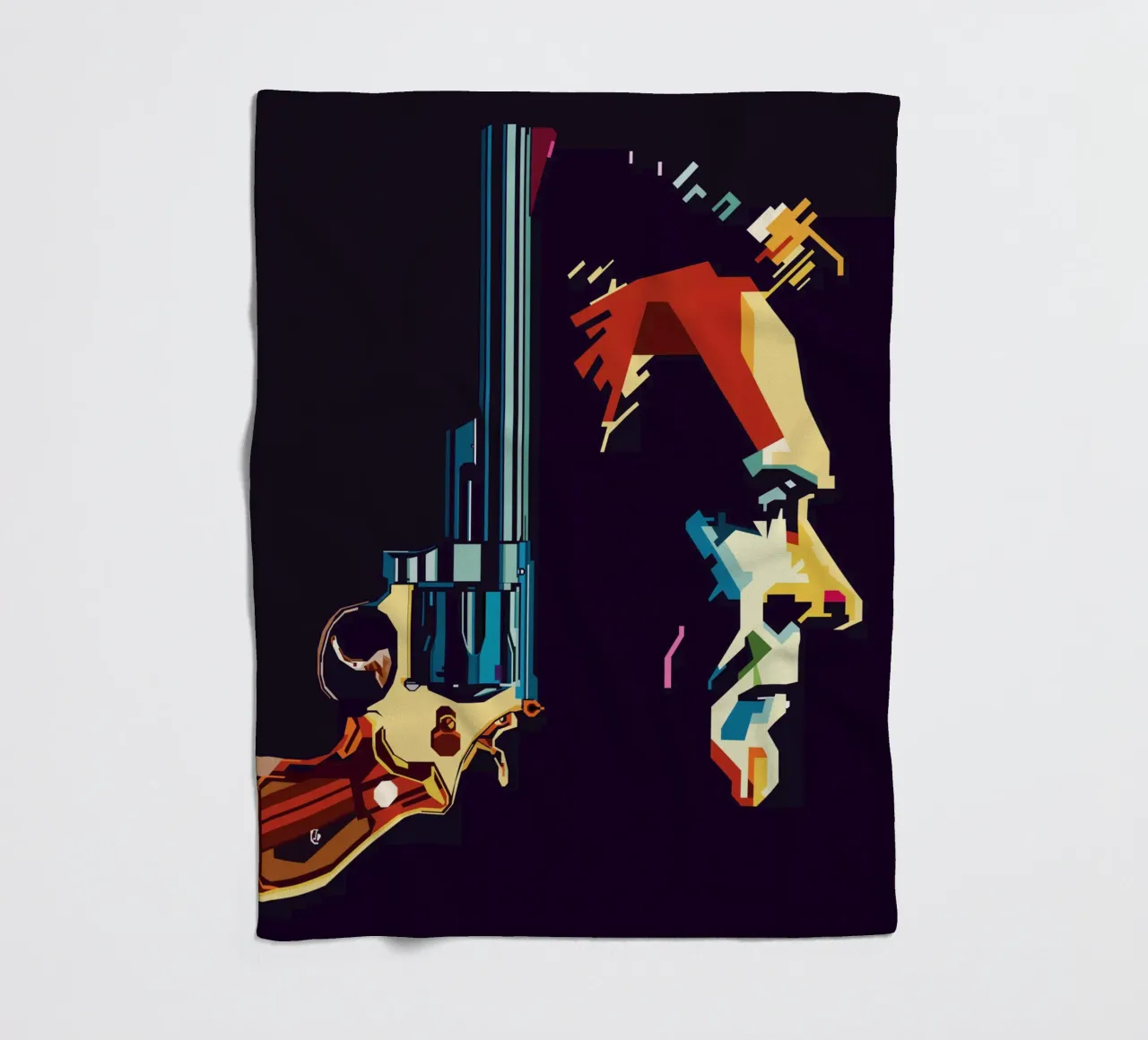 Clint Eastwood Style WPAP coperta in pile da KP Artwork