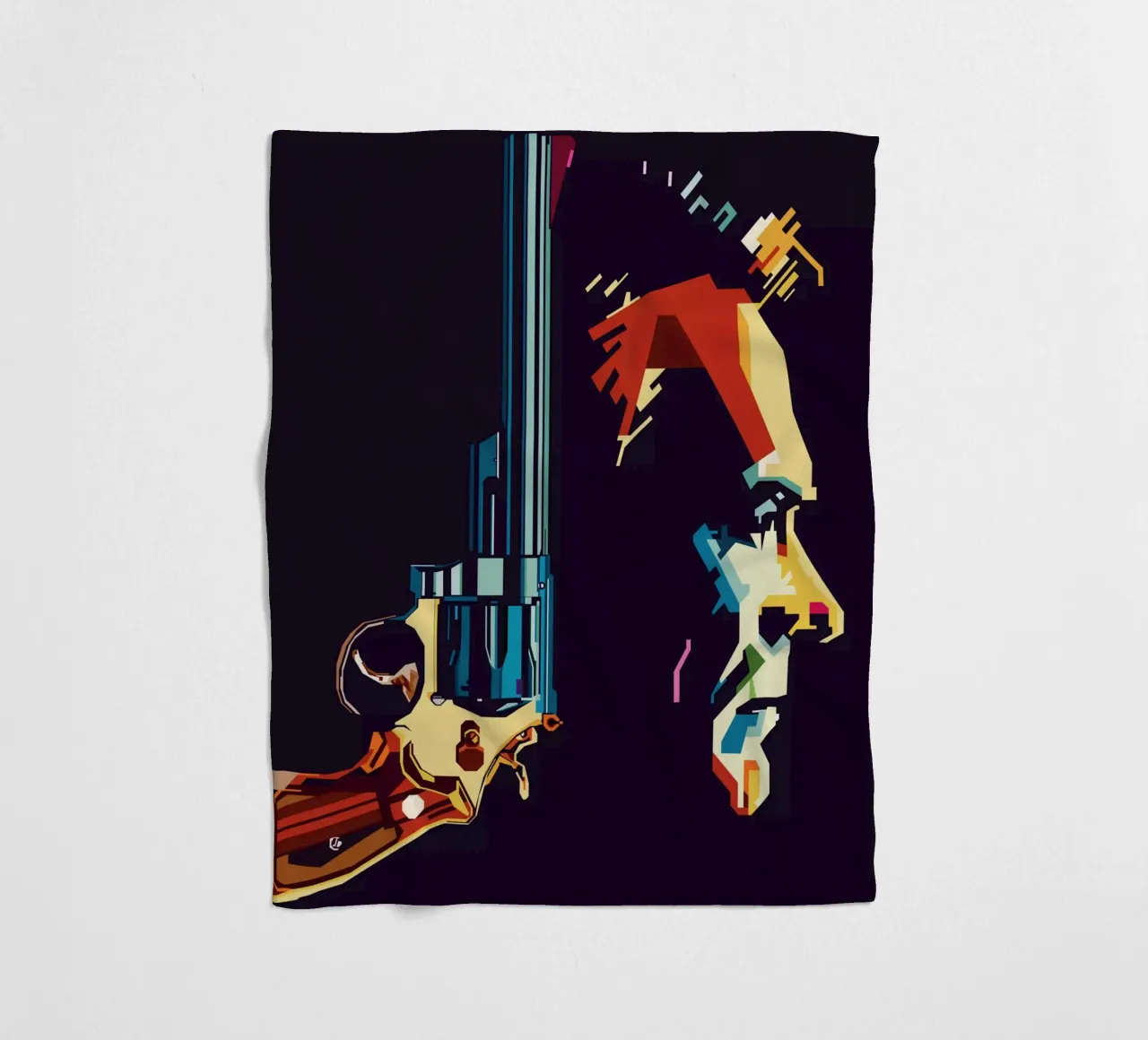 Clint Eastwood Style WPAP coperta in pile da KP Artwork