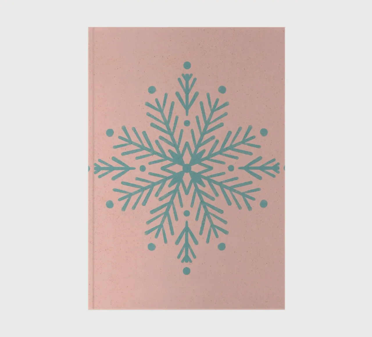 Snowflake 1 notebook by Wackapacka Holiday Shop