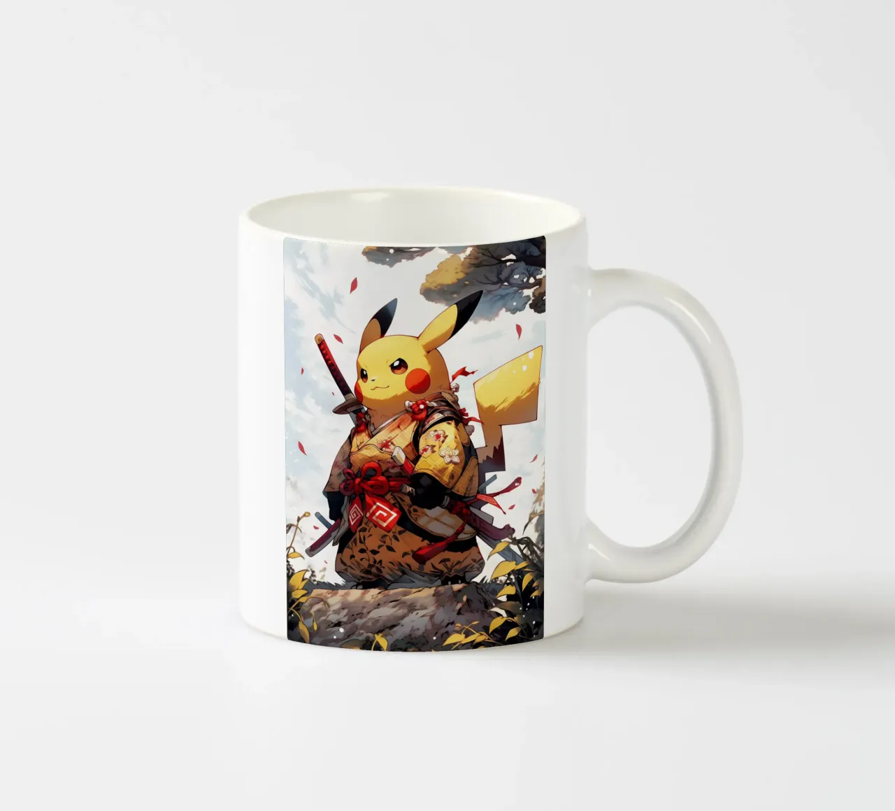Pikachu Pokemon Samurai tazza in ceramica da CreativeStudio