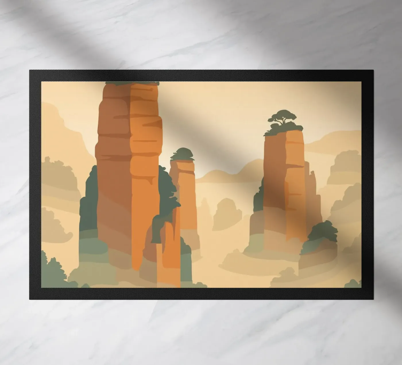 China 2 doormat by minimalist designs