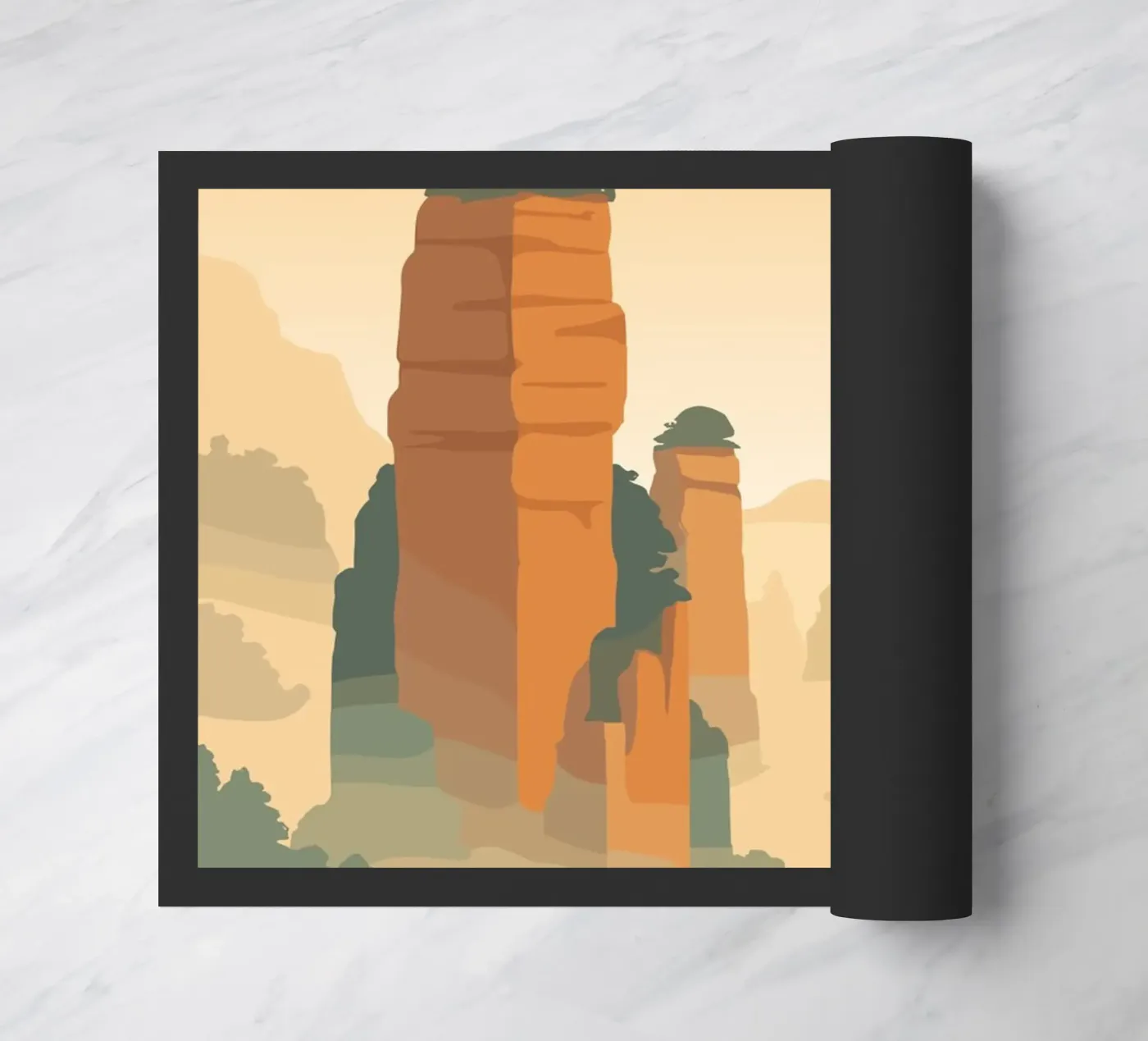 China 2 doormat by minimalist designs