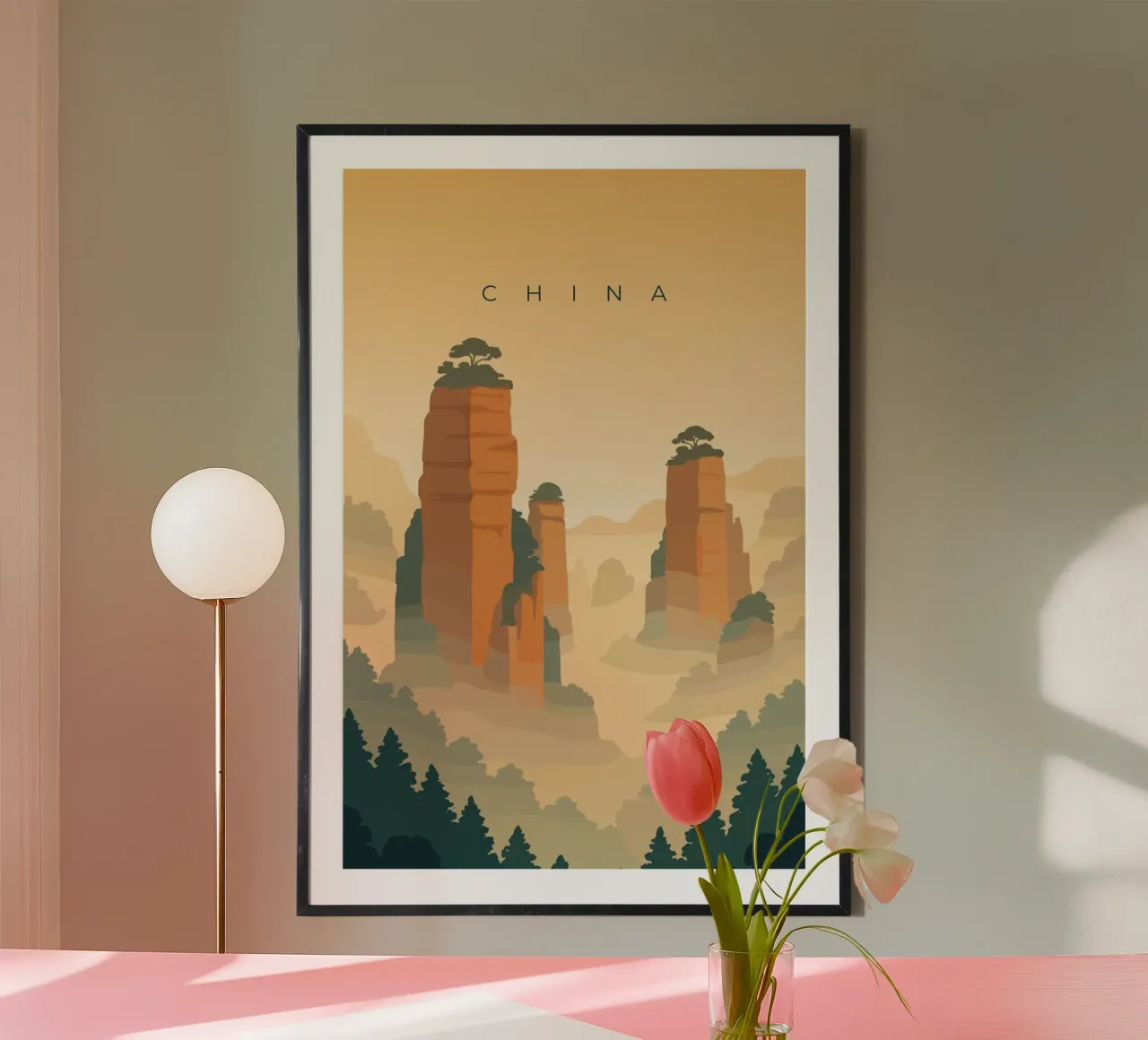 China 2 poster da minimalist designs