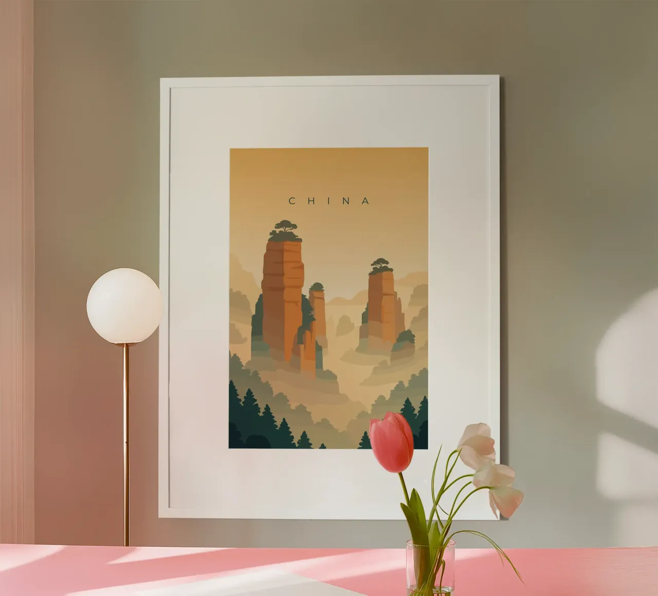 China 2 poster da minimalist designs