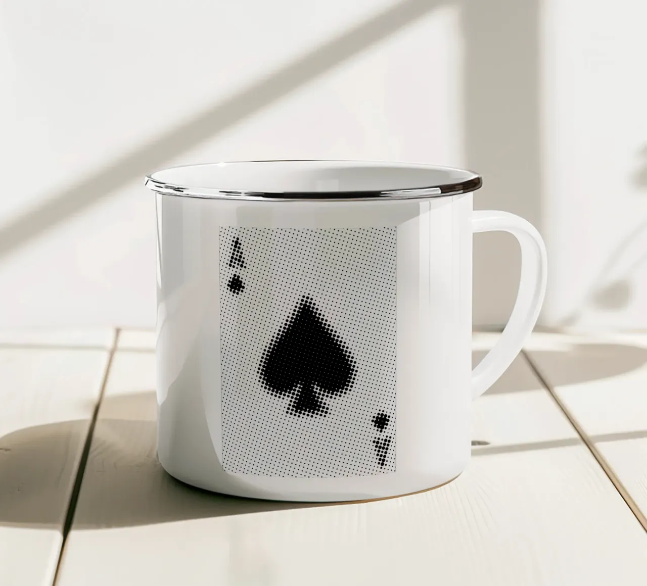 Ace Poster tazza in smalto da Naxart