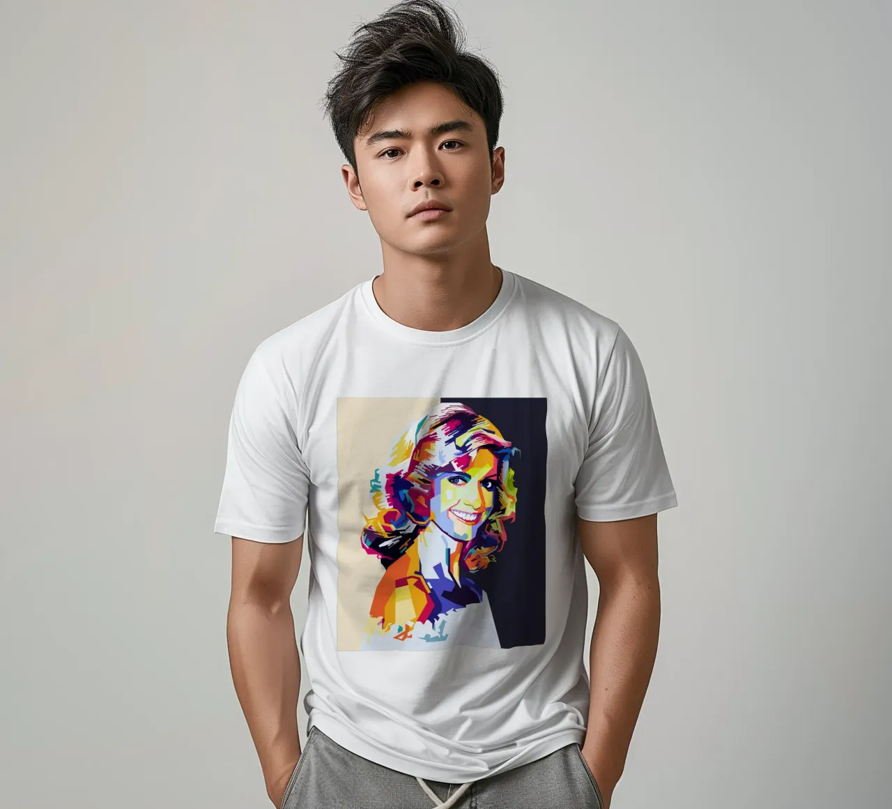 Olivia Newton-John WPAP t-shirt da KP Artwork