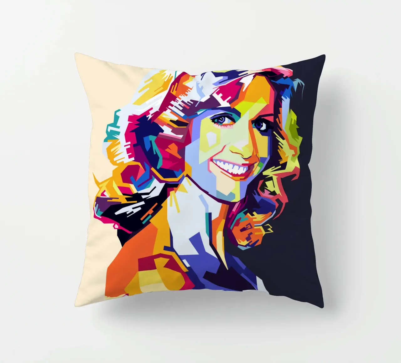 Olivia Newton-John WPAP cuscino da KP Artwork