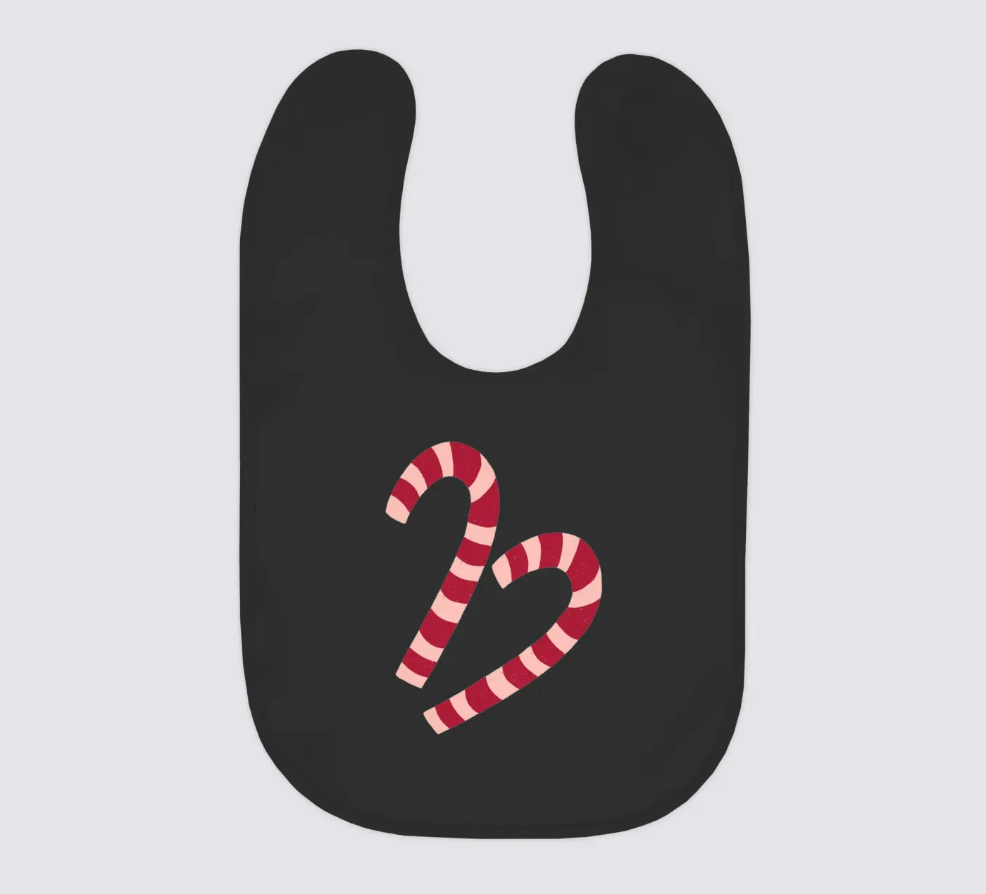 Candycanes Babylätzchen von Wackapacka Holiday Shop