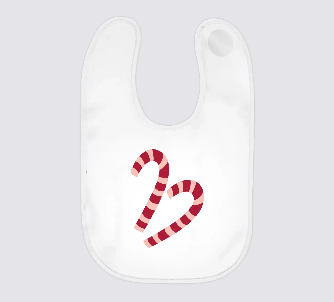 Candycanes Babylätzchen von Wackapacka Holiday Shop