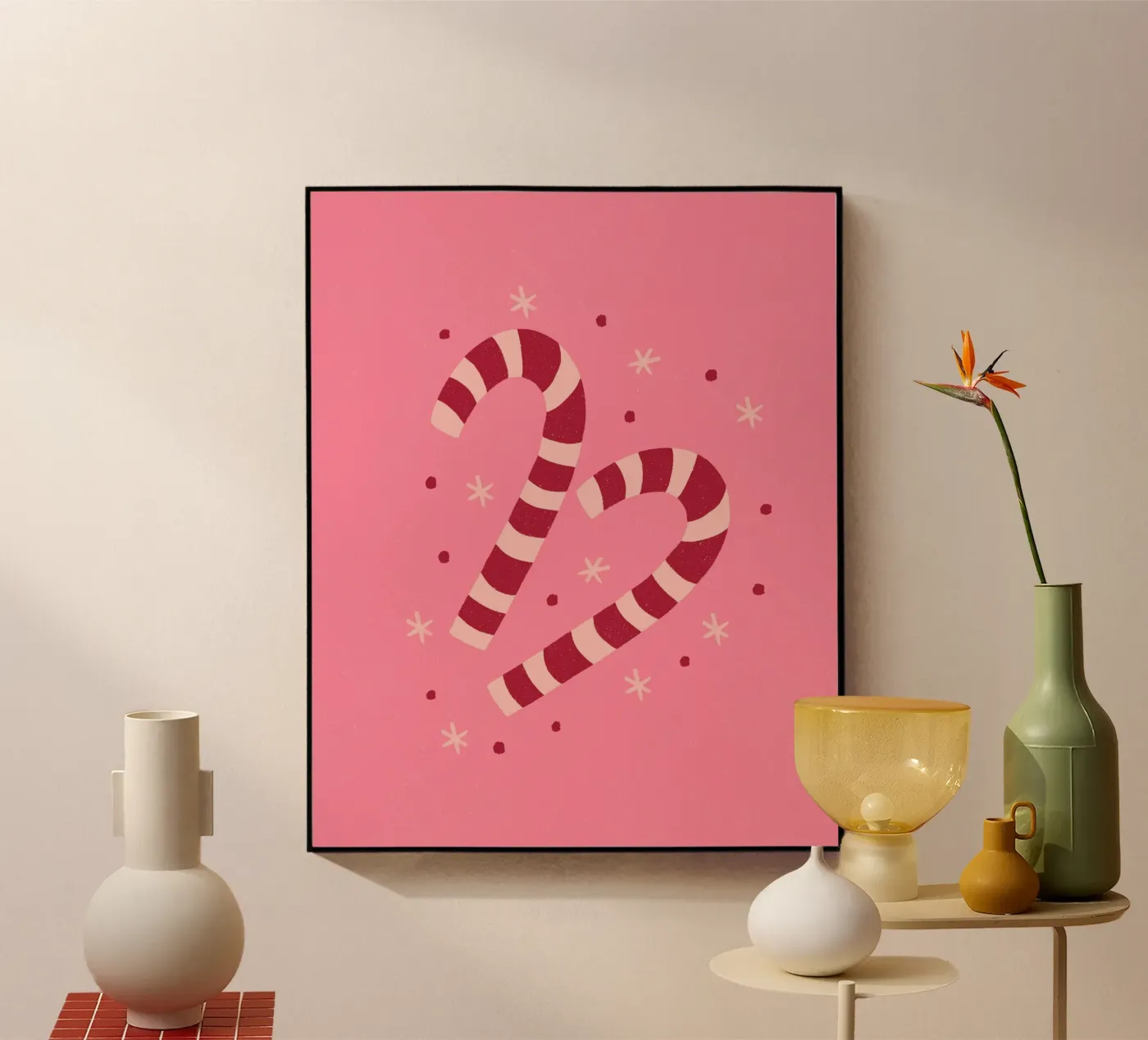 Candycanes plexiglass da Wackapacka Holiday Shop