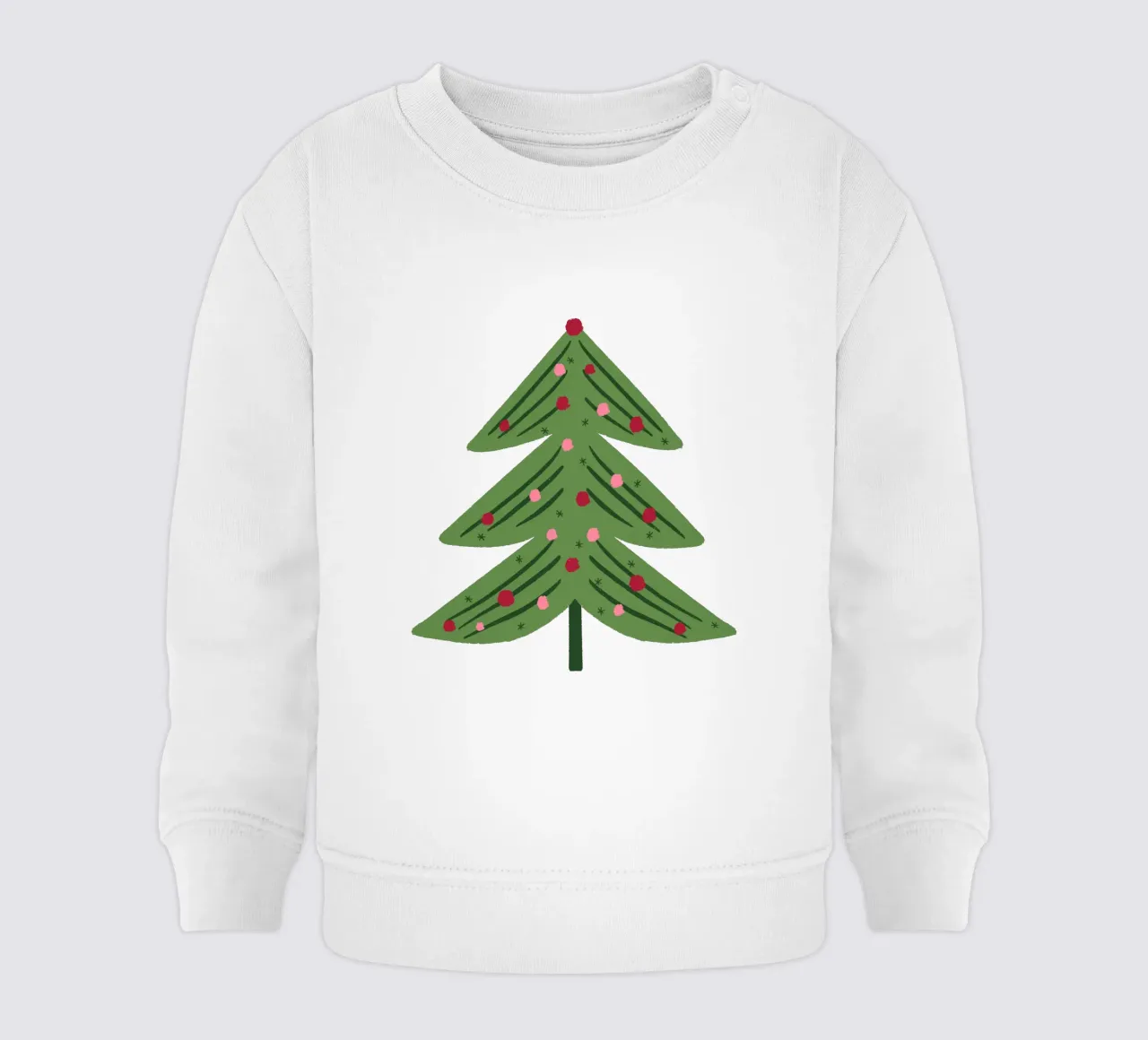 Albero di Natale felpa neonato da Wackapacka Holiday Shop