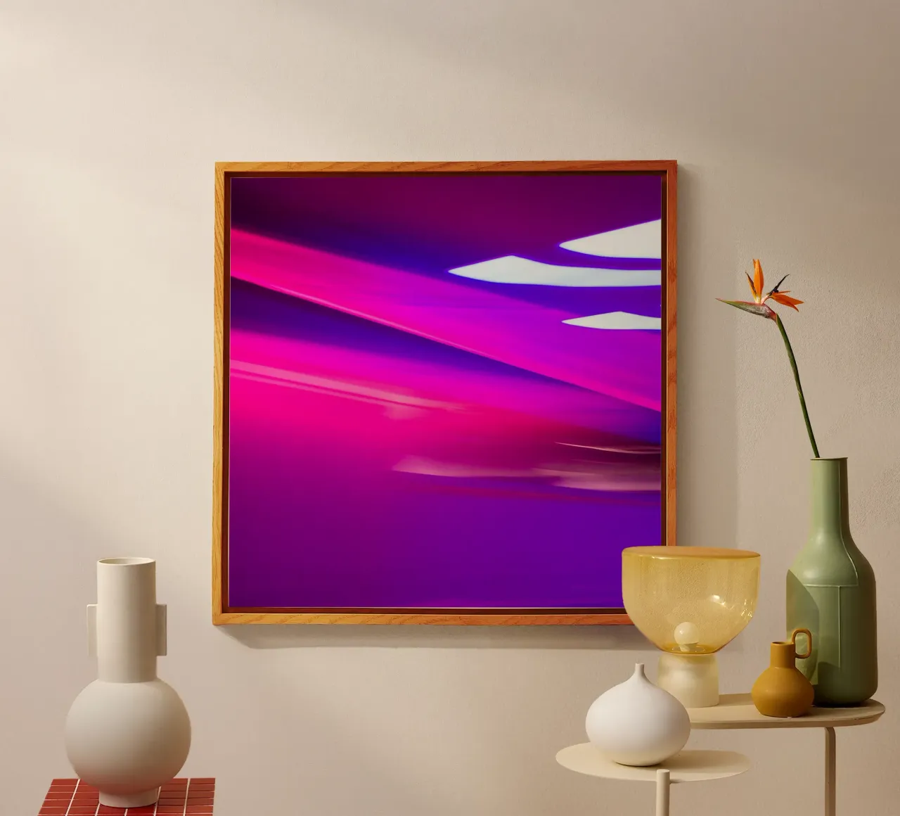 Purple plexiglass da UrbanART