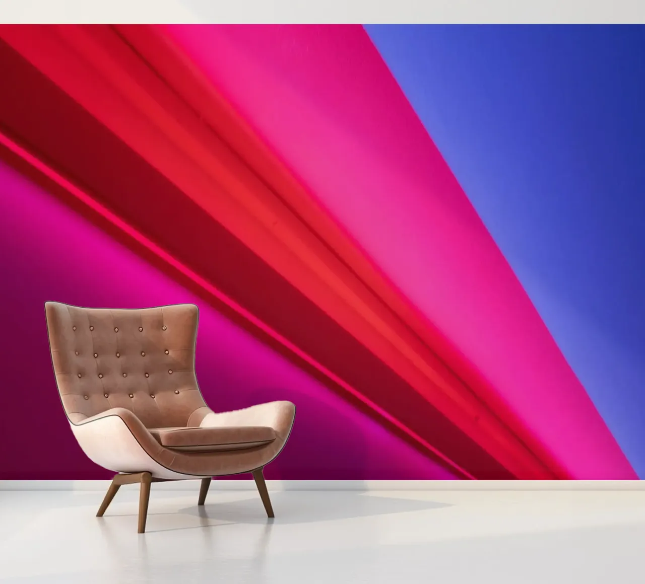 Pinkspeed fotobehang van UrbanART