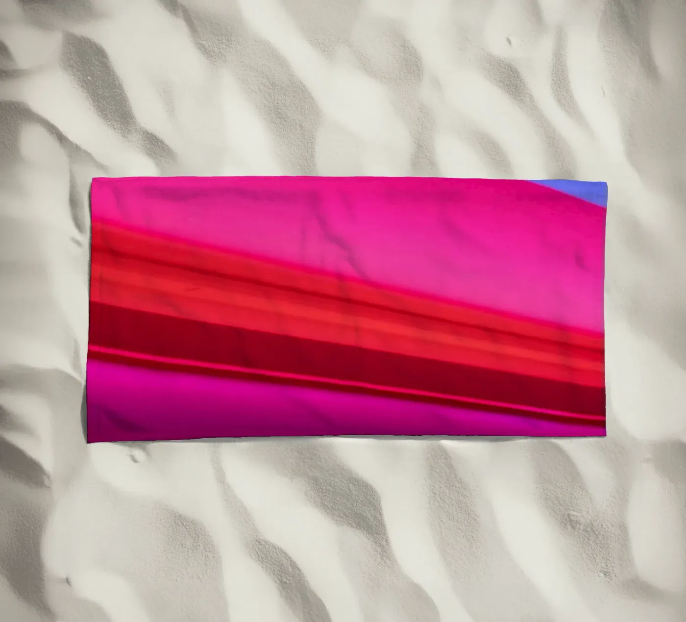 Pinkspeed beach towel by UrbanART