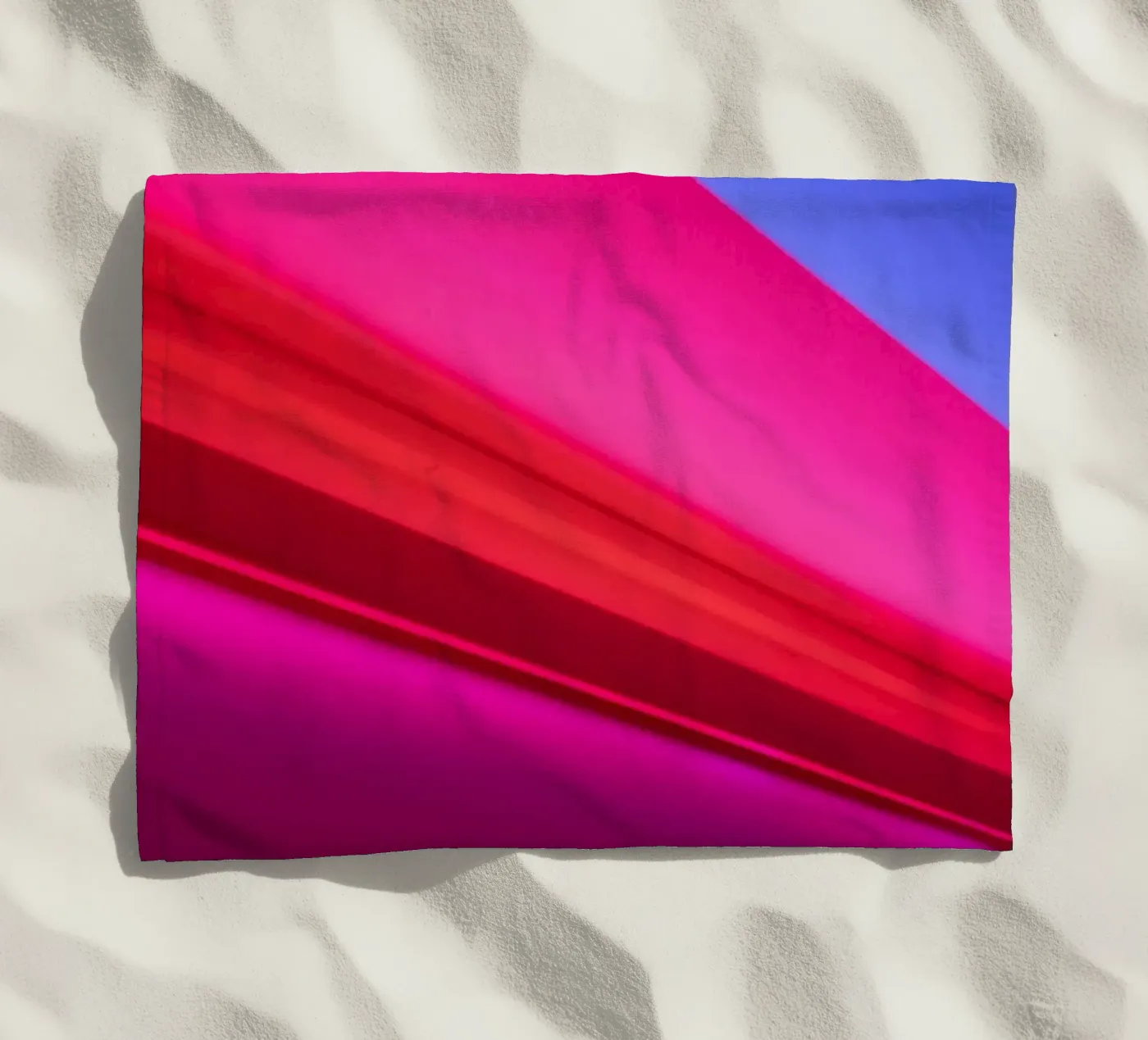 Pinkspeed beach towel by UrbanART