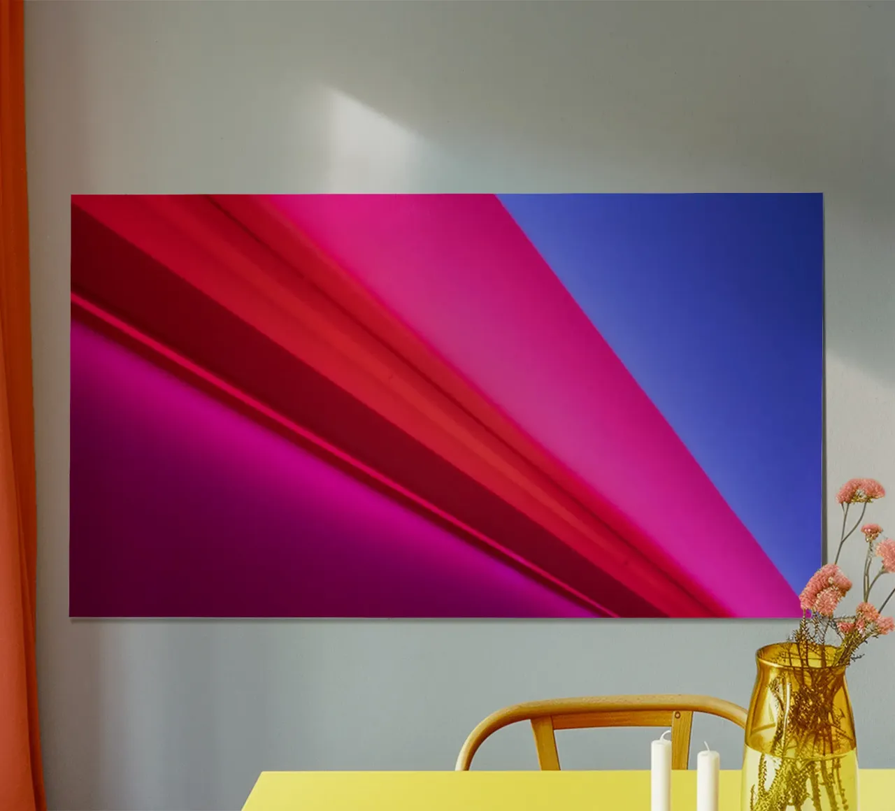 Pinkspeed poster van UrbanART