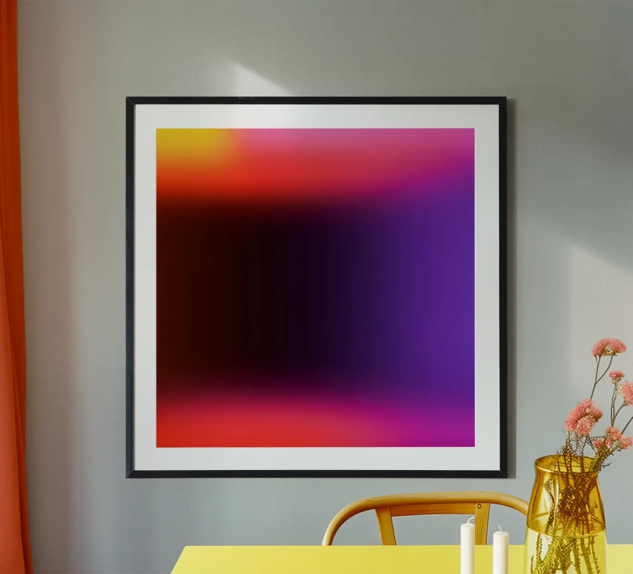 Purple Flame poster da UrbanART