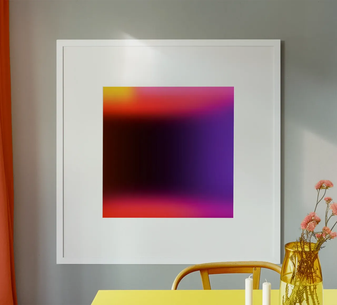 Purple Flame poster da UrbanART