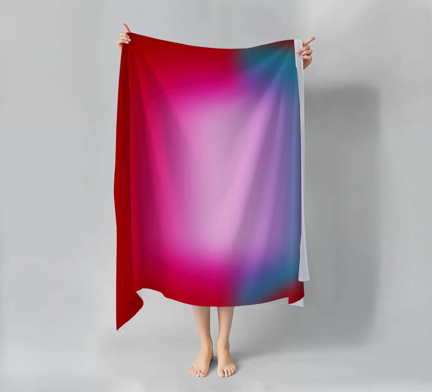 R.E.D strandhanddoek van UrbanART