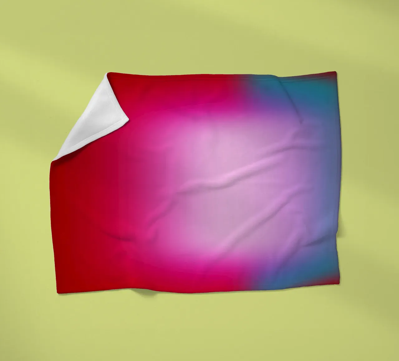 R.E.D fleecedeken van UrbanART