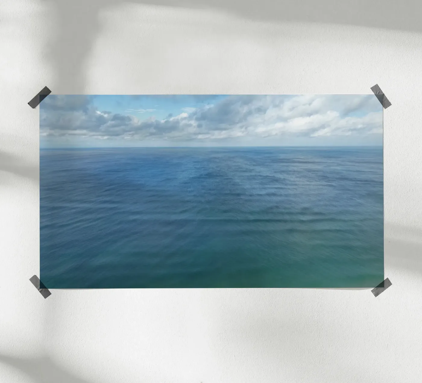 Blue water clouds poster da Moias Design