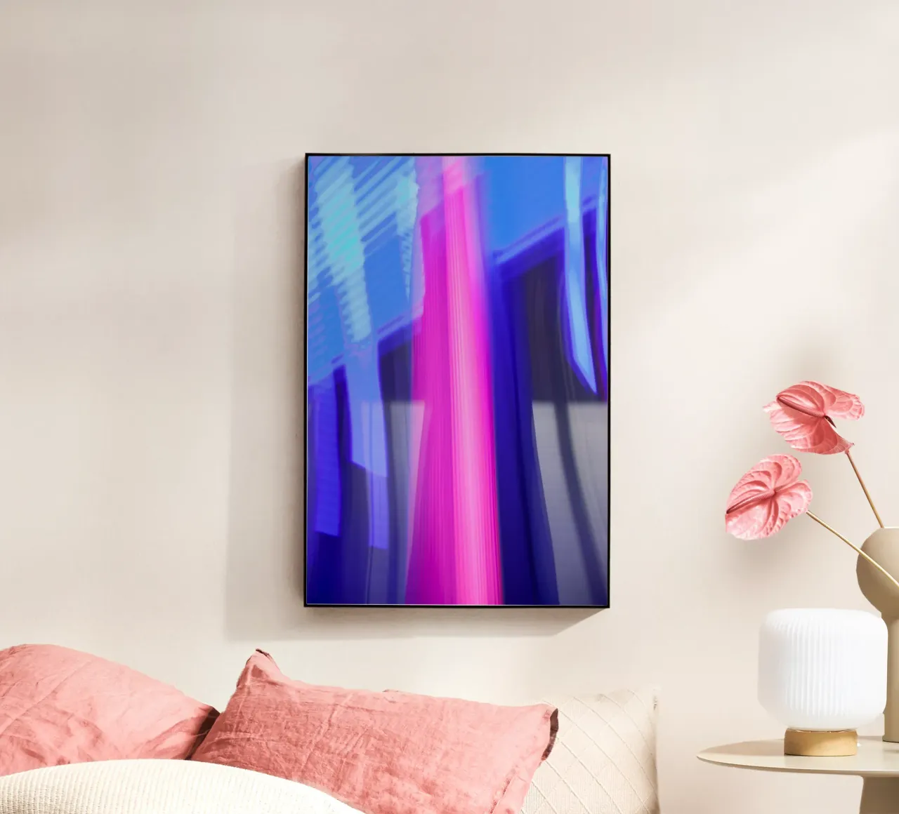 Pink Stripe plexiglass da UrbanART