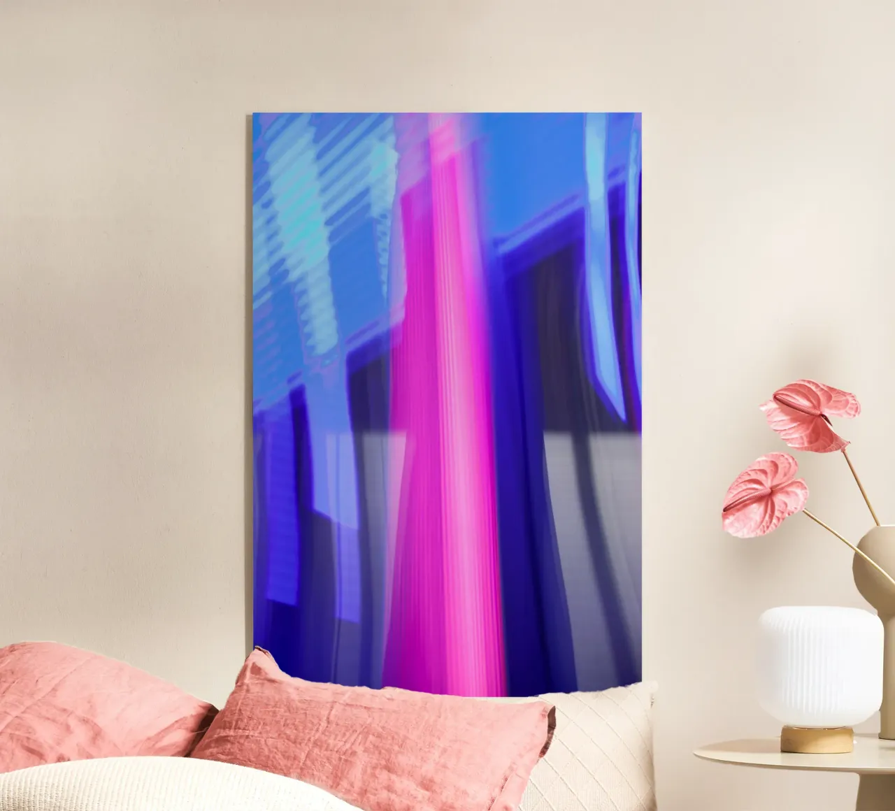 Pink Stripe plexiglass da UrbanART